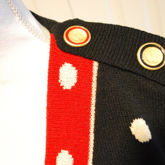 V Neck Tunic Sweater - Size 10/12 - Picture 2 of 3